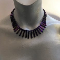 Purple Hematite necklace £45