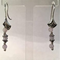 Pale Amethyst earrings £10