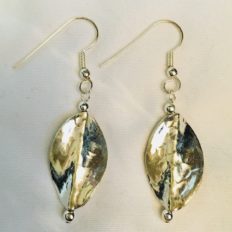 Stering Silver leaf earrings £25
