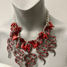 Red snakes and miracle beads – £45