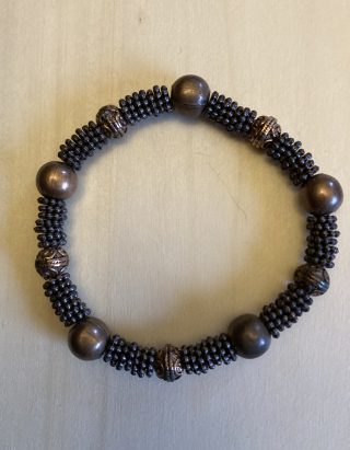 Copper snowflake bracelet